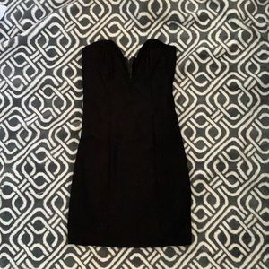 Black Body Con Dress